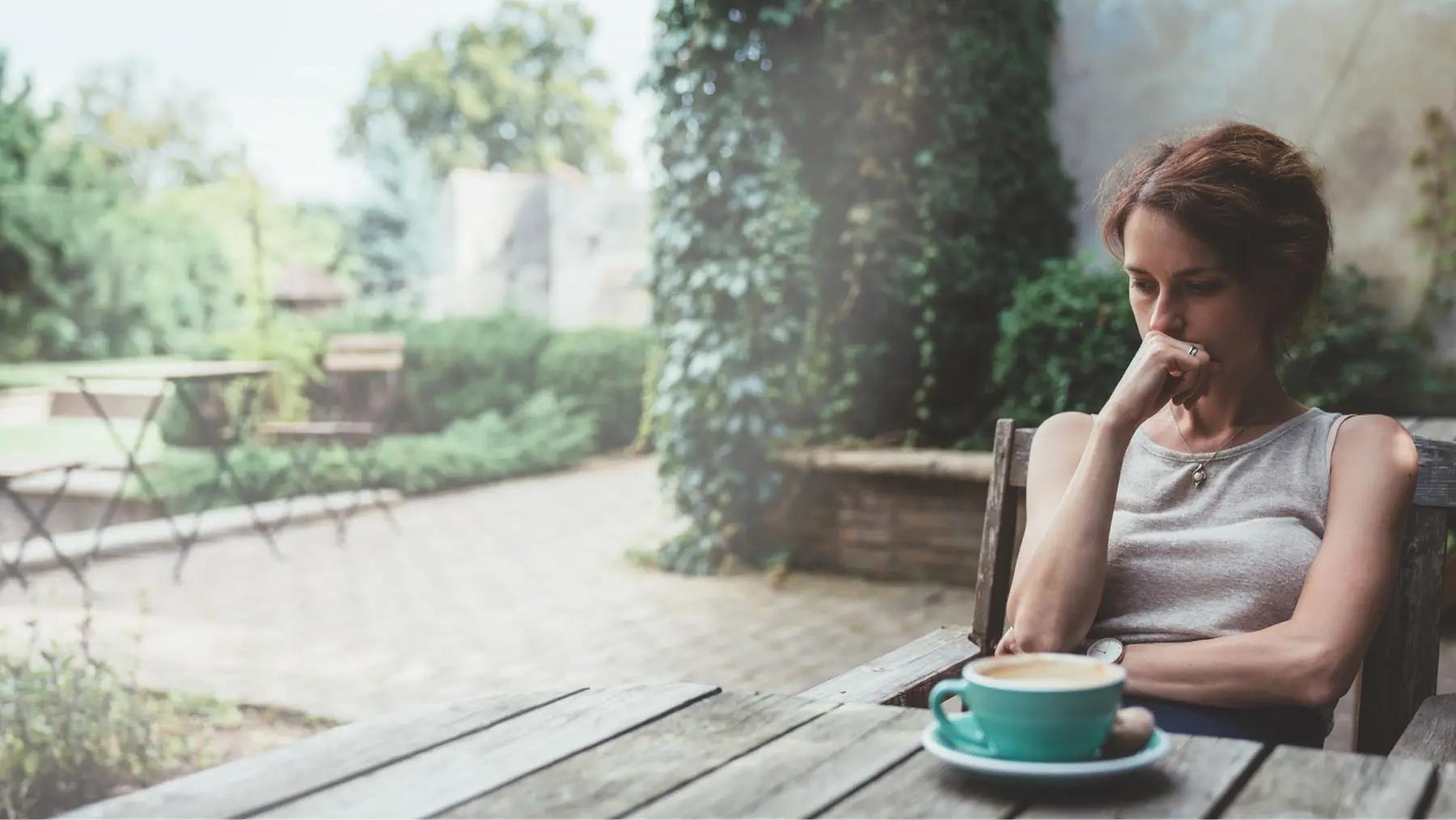 A woman stepping into her healing journey